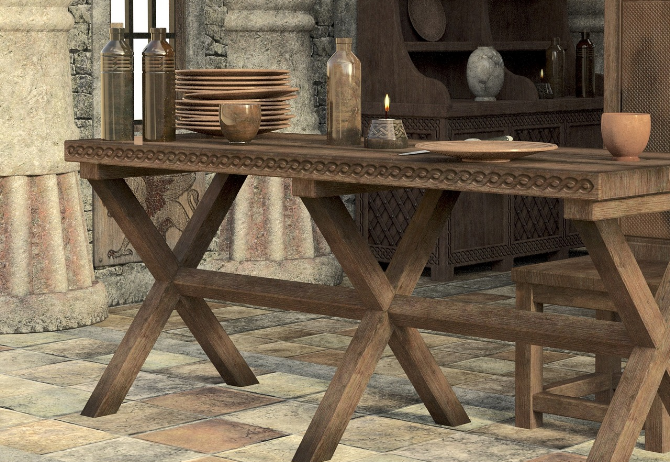 Tables hand made dining table